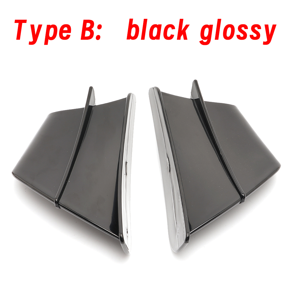 For BMW R1200GS R1250GS S1000R S1000RR S1000XR R1200RS R1250RS Front Side Winglet Deflector Aerodynamic Wing Spoiler Accessories