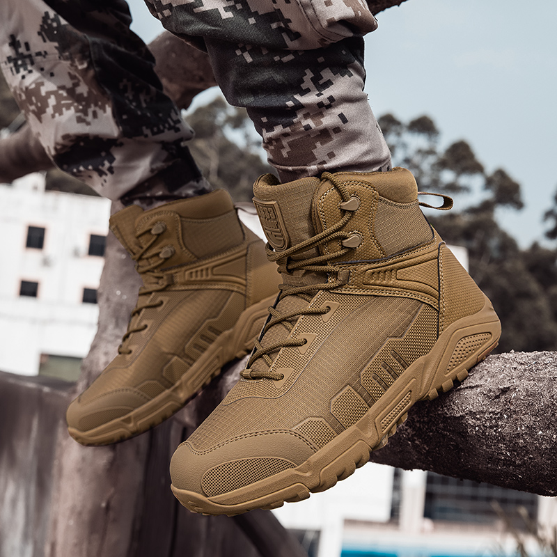 Men's Boot Mens Ankle Boot Boot Male Shoes Work Safety Shoes Motocycle Boots Big Size 39-47