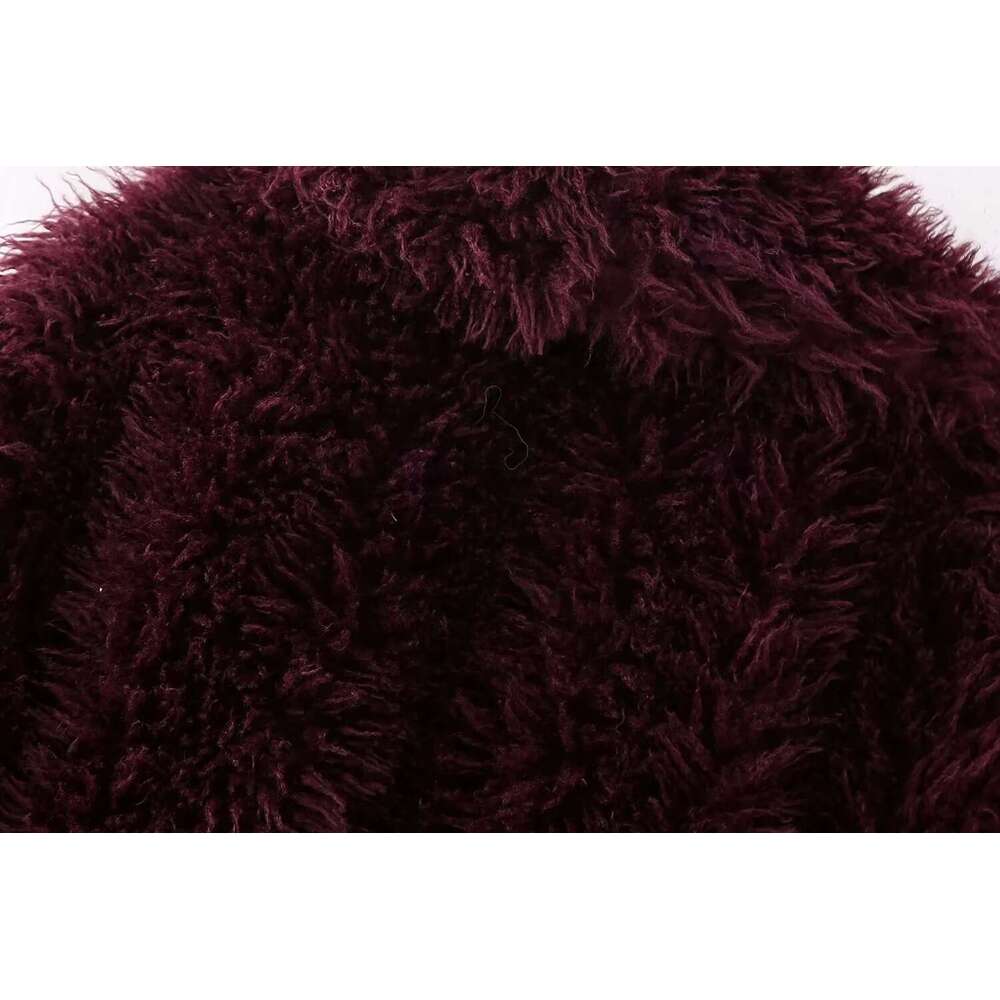 shanshi fur coat women Wind Winter Season New Personalized Collar Imitation Fur Coat