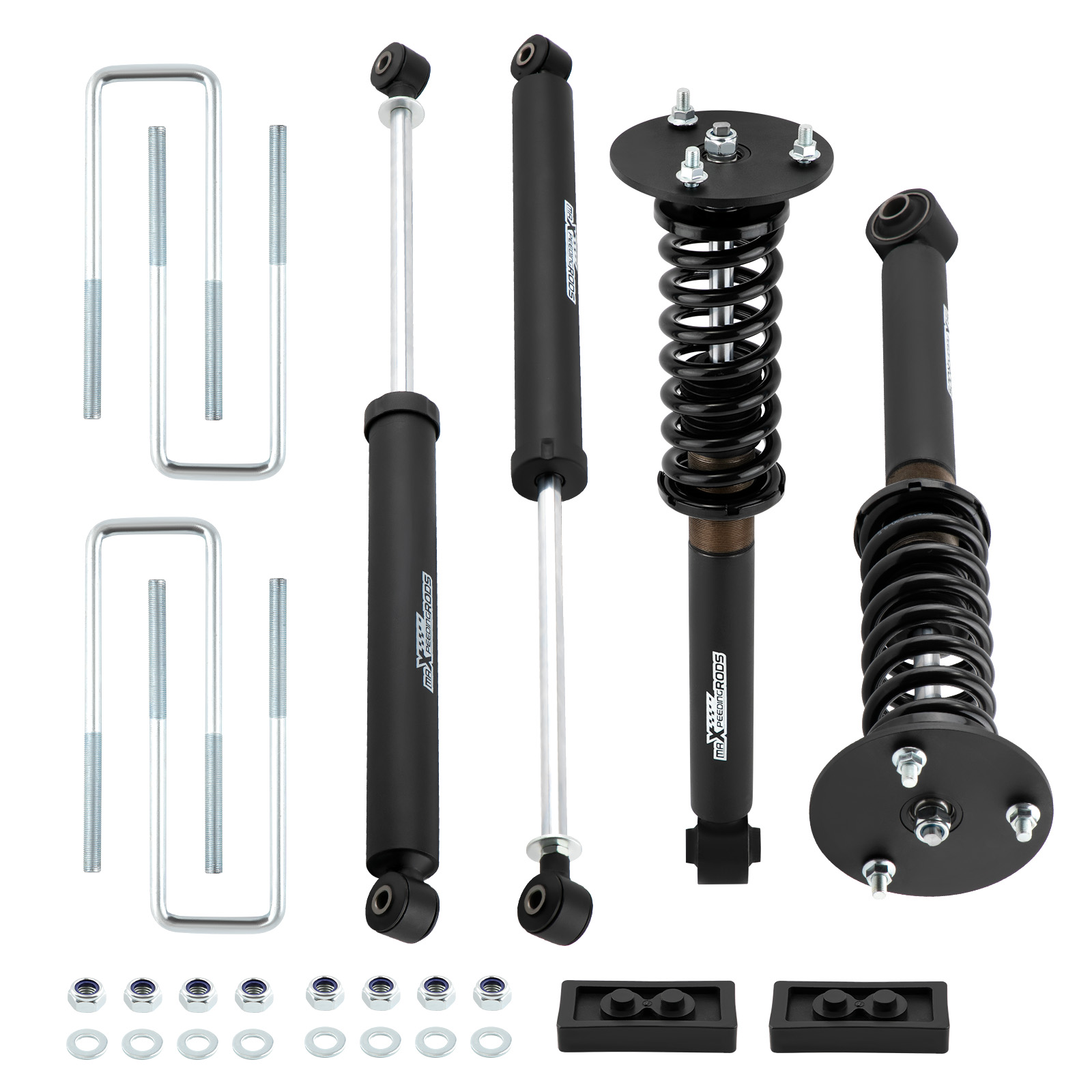 maXpeedingrods 2in Leveling Lift Kit Struts + Shock For Ford F150 4WD 2009-2013