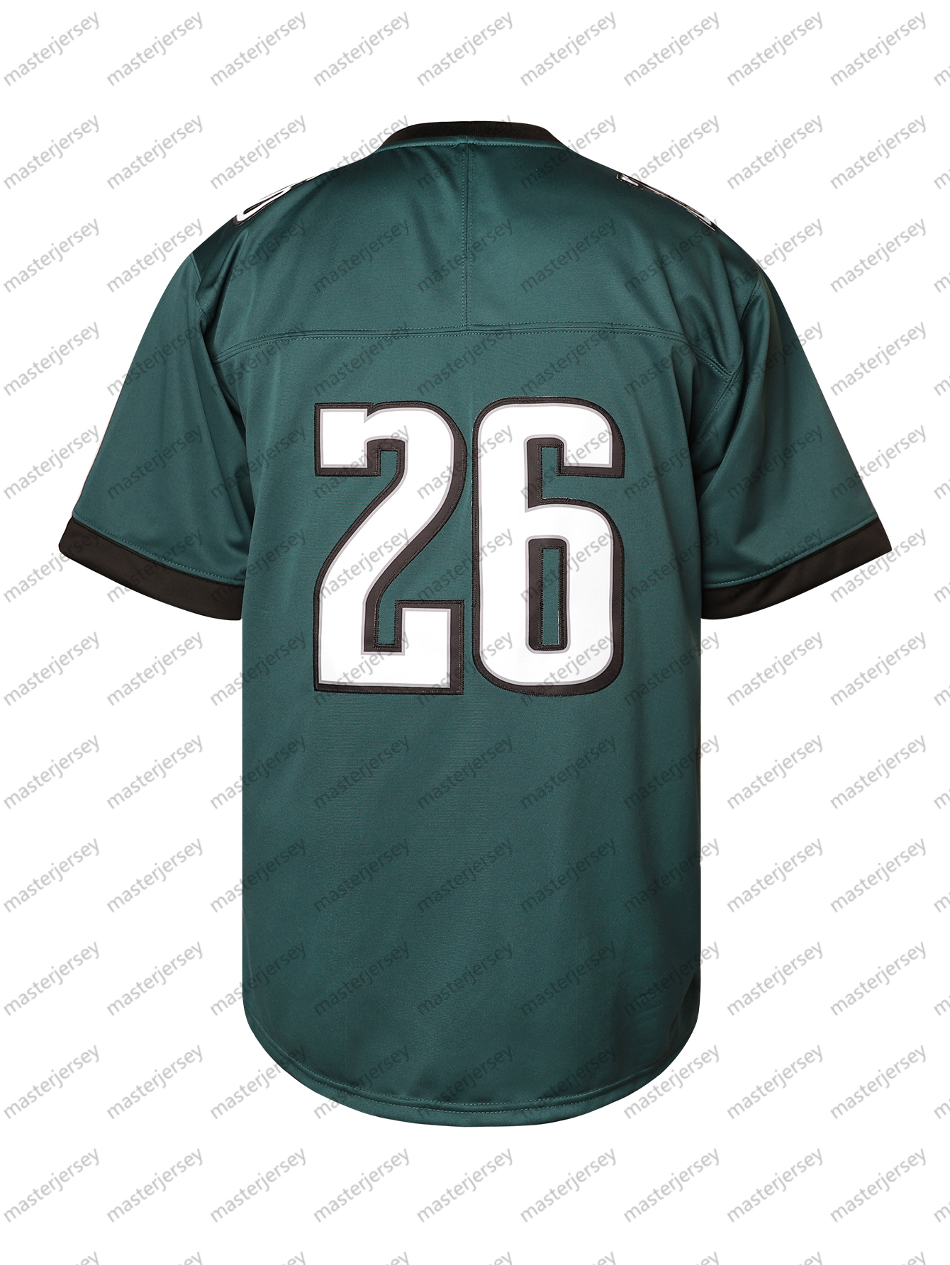 26 BARKLEY Men Movie Mesh Sleeveless Stitched Football Jerseys Embroidered for Sports Fashion Casual Street In Stock Fast Shipping
