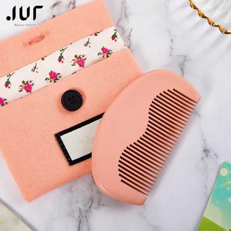 Pocket wooden comb wooden comb mini comb hair comb hair comb smooth hair comb portable female hair styling tool W241112