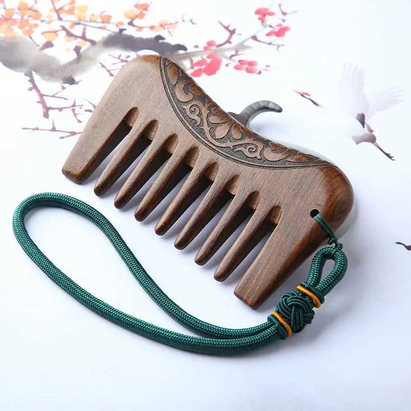 Home>Products>Black Gold Sandalwood>Ultra Narrow Toothed Wood Comb>Non Static Lice Beard Comb>Hair Styling W241112