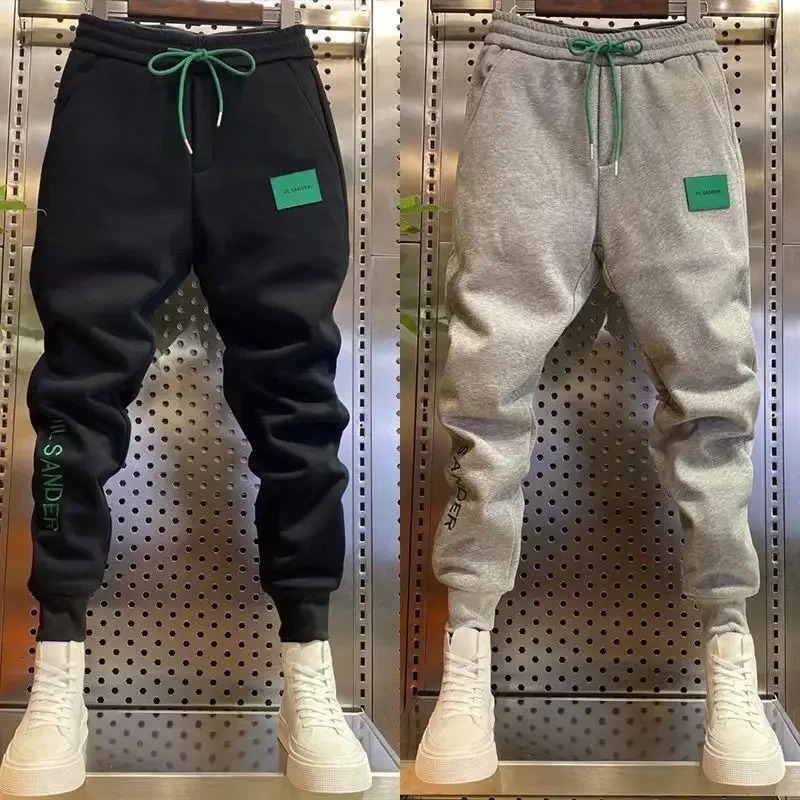 Sweatpants for Men Slim Harem Male Sweat Pants Jogger Trousers Tracksuit Bottoms Korean Style Casual Y2k Harajuku Summer Fashion 241112