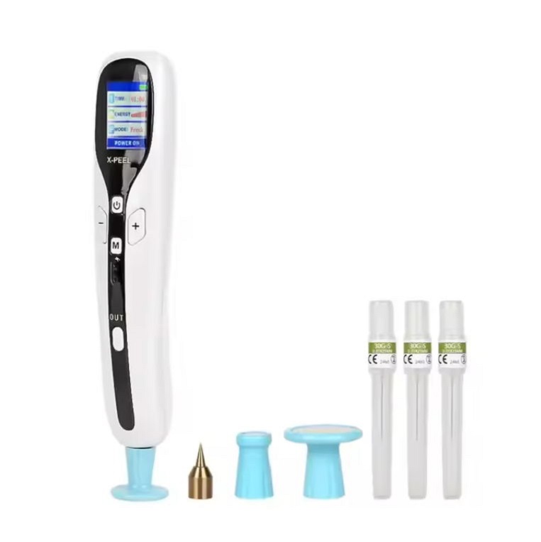 Eyelid lift wrinkle removal acne treatment korea facial fibroblast mole removal ozone plasma pen