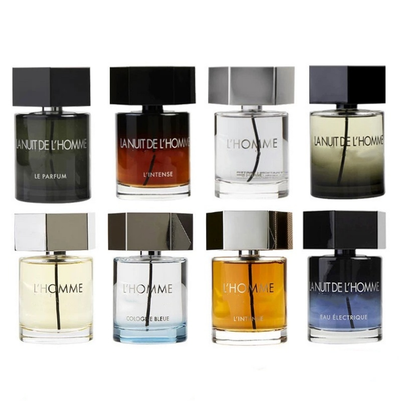 Uries Perfume Fragrances For Men Cologne LA NUIT DE LHOMME EDT Long Lasting Parfum Eau De Spray 100Ml