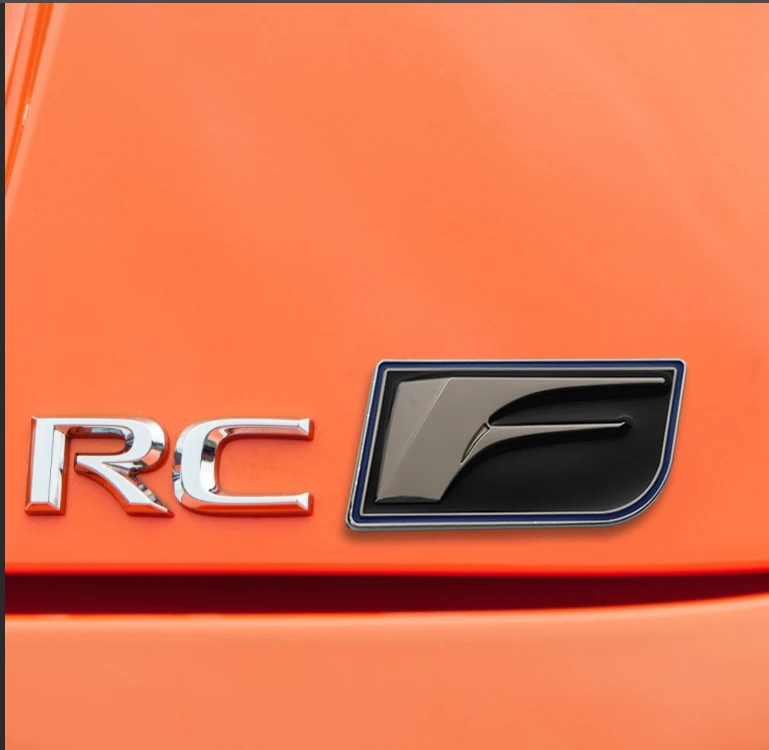 3D Car Sticker F SPORT Emblem Badge Decals For Lexus IS ISF GS RC RS RX RX300 RX350 ES IS250 ES350 LX570 CT200 Styling