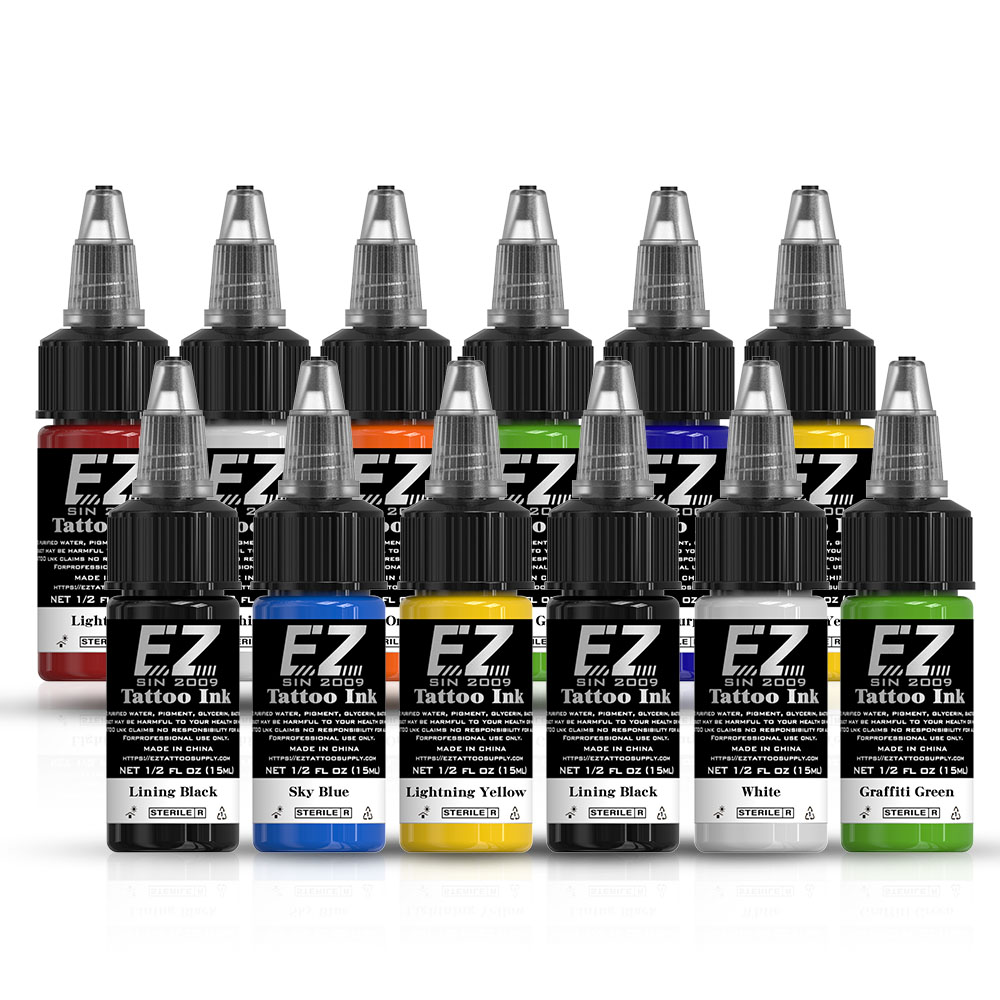 Tattoo INK SETS Tattoo Pigment Ink For Semi Permanent Makeup Microblading Eyebrow Beauty Eyeliner Lips pigments