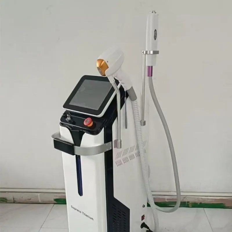 2025 Newest Big Power 808nm Diode+ Picosecond Laser system 2 in 1 Hair/Tattoo Removal Machine For Salon Home SPA