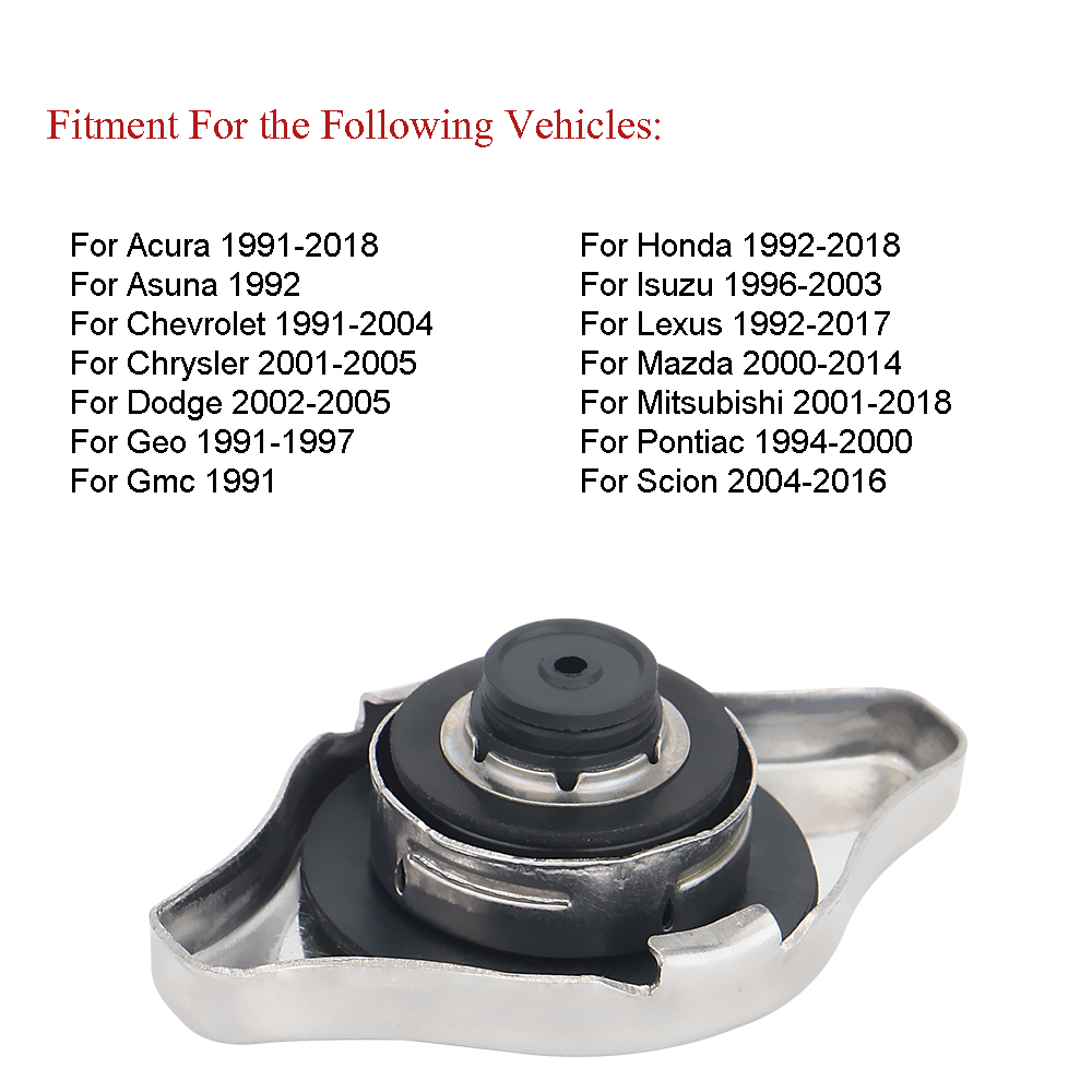 Car Auto Cooling Radiator Cap 19045-PAA-A01 for Honda Accord Civic CR-V Element Insight Odyssey Pilot Prelude Ridgeline S2000
