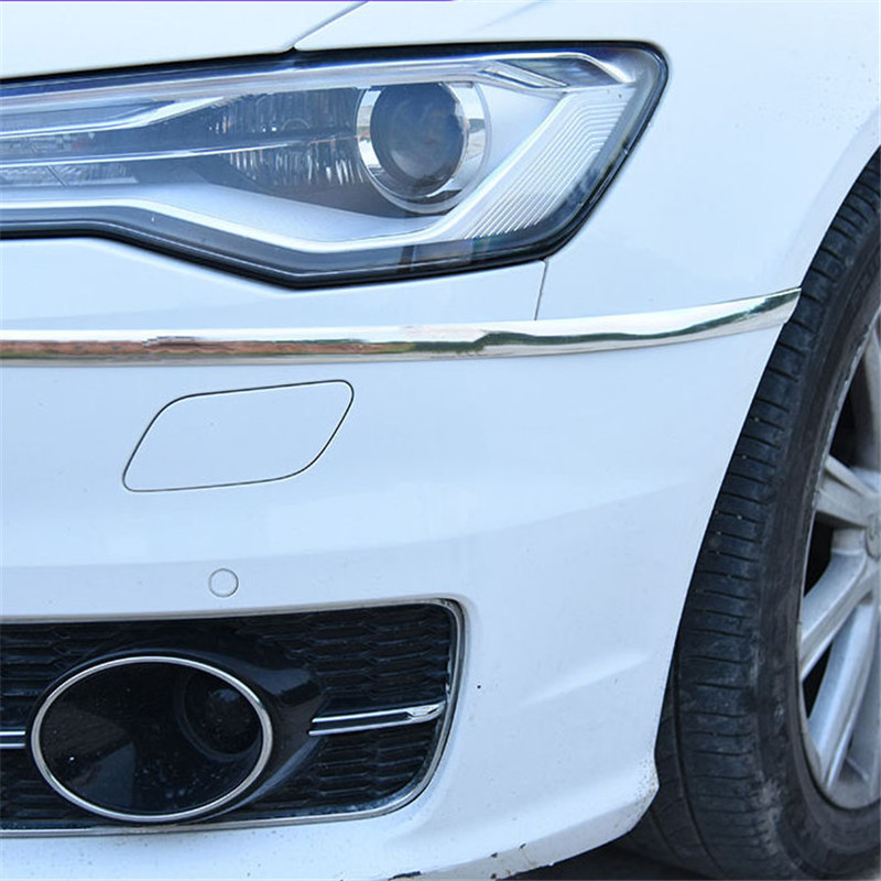 Auto Moulding Protector Trim Tape For Window Bumper Grille Door Chrome Strip Car Sticker