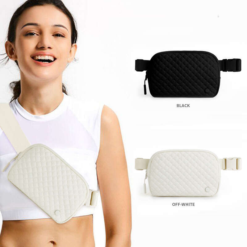 Quilted bag Fanny pack nylon waterproof chest cover outdoor sports running