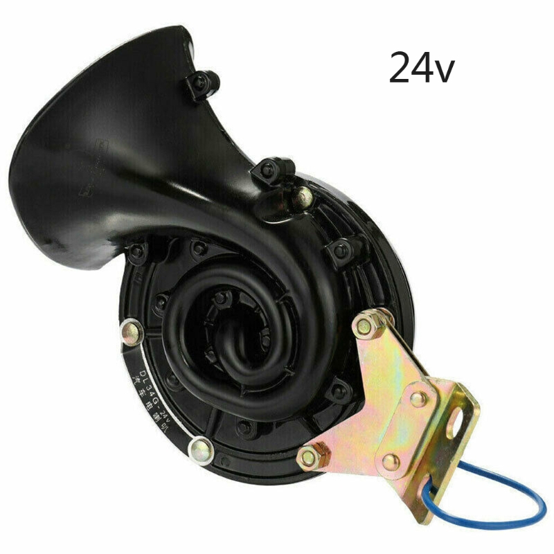 300DB 12V 24V Universal Electric Snail Air Horn Loud Sound For Car Truck Motorbike Motorcycle Waterproof