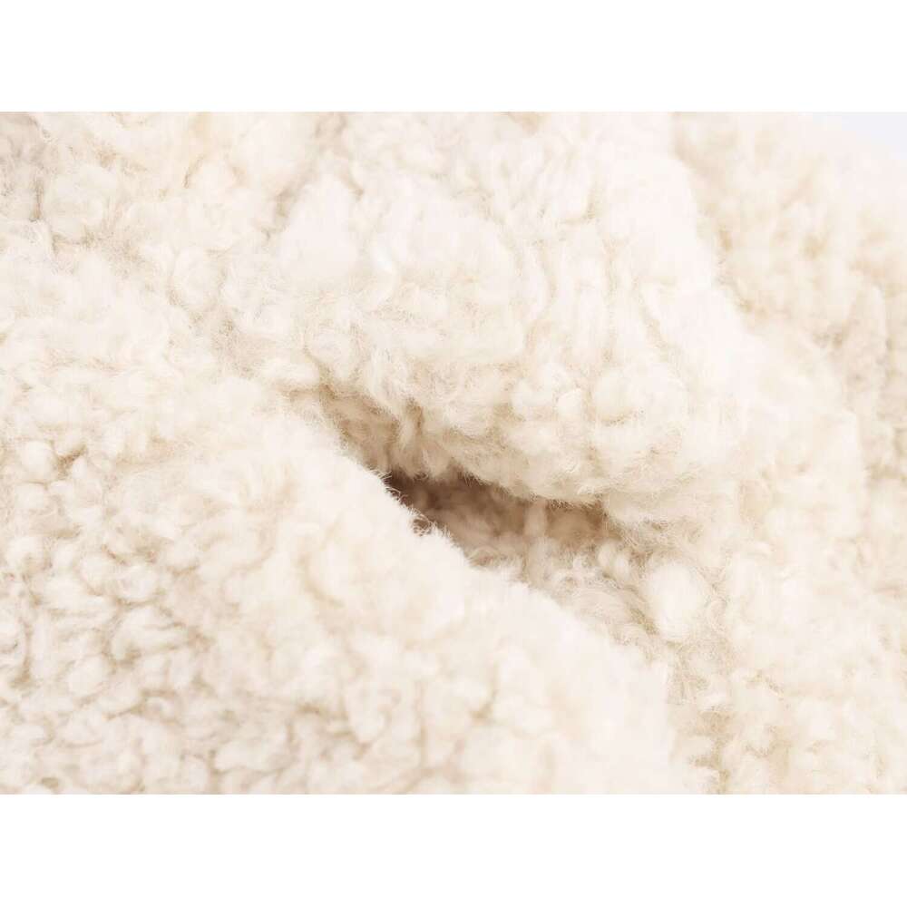 shanshi fur coat women autumn lazy style artificial fur lambhair coat jacket for women