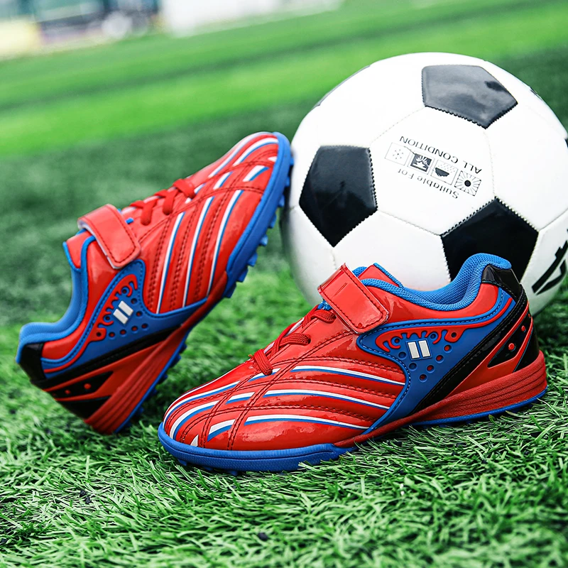 New Kids Shoes Original Soccer Shoes Cleats Turf Training Football Boots Men Adult Futsal Football Shoes For Boys Girl Sneakers