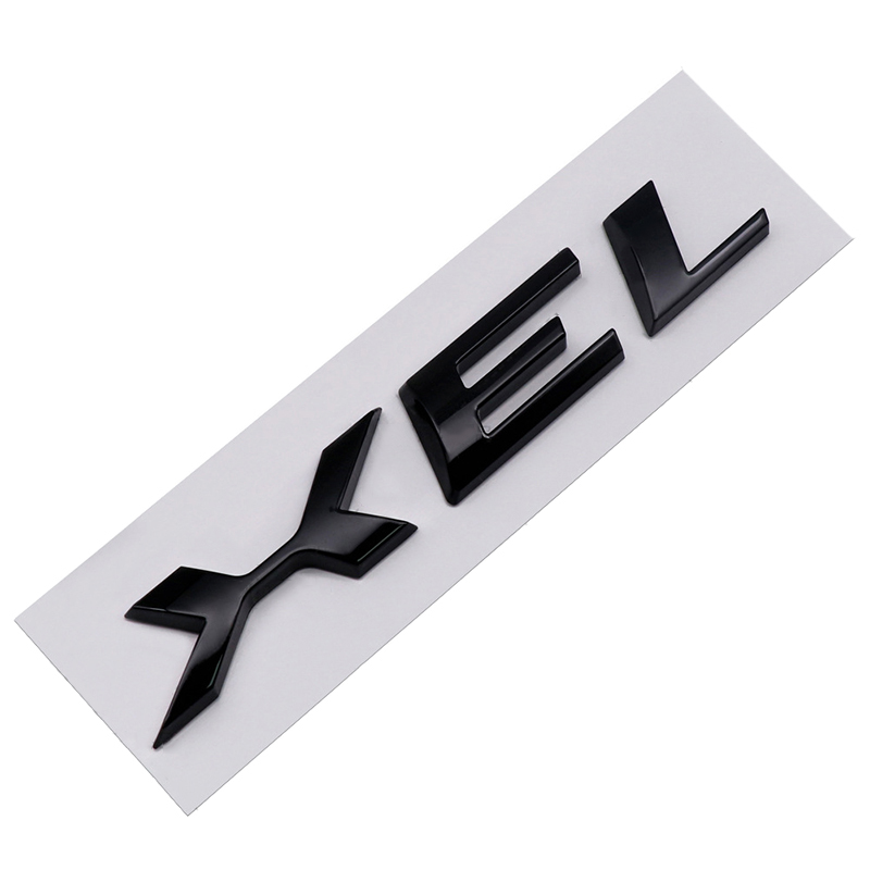 ABS For Jaguar XEL XFL XJL XE XF XJ XK8 XK XKR XFR FTYPESVR XType Car Emblem Sticker Badge Trunk Decal Exterior Decoration