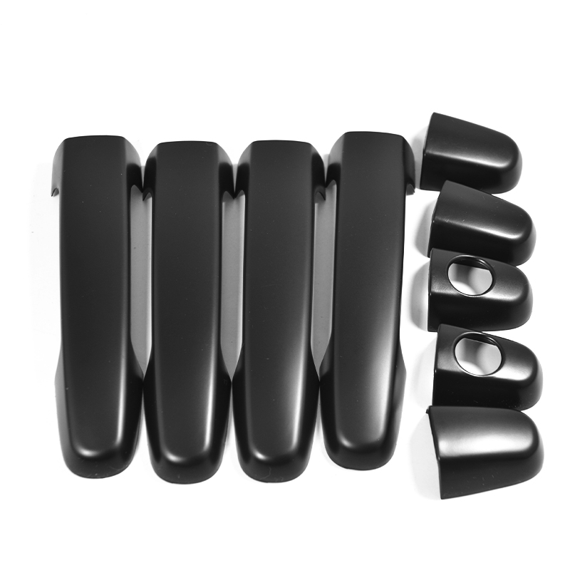 Accessory glossy black car Side Door Handle bowl cover trim For toyota hilux vigo 2005-2015 2012 2010 2008 2009 2013 2014