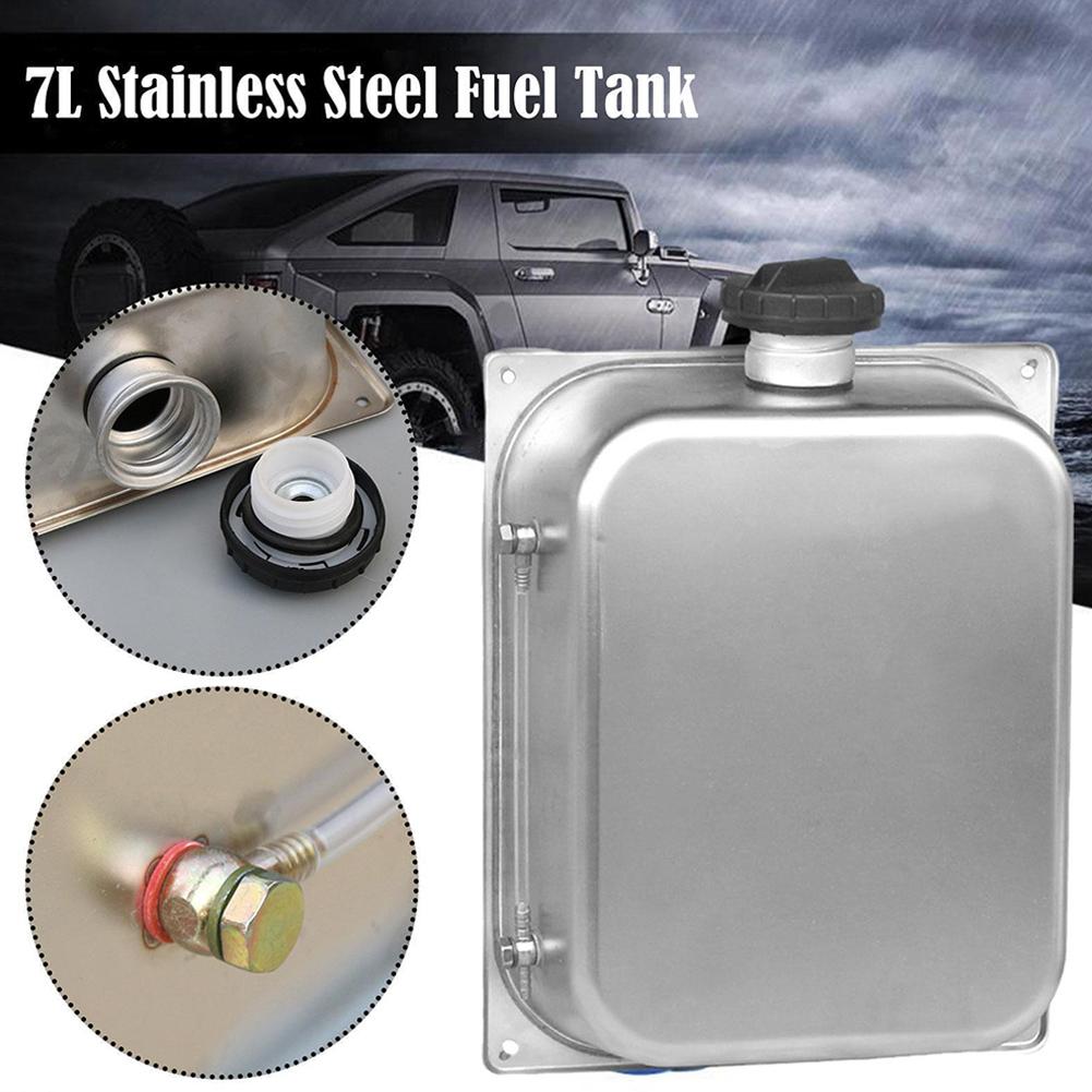 Stainless Steel Tank Kettle Fuel Parking Heater Car Accessories Level Cover Gauge Storage Barrel Oil U5B5