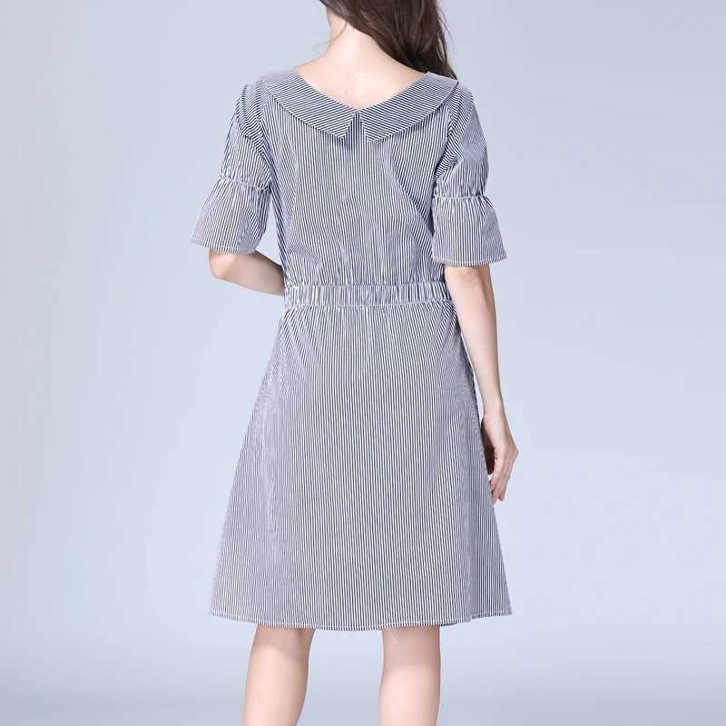 Maternity Dresses Emotion Moms Striped Maternity Clothes Nursing Breastfeeding Pregnancy Dresses for Pregnant Women Maternity Dress S M L XL 24412