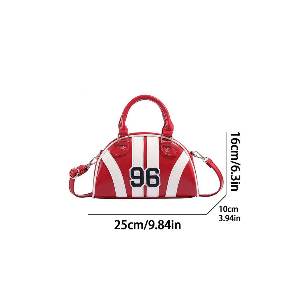 ins Boston Bag women 2024 new trend handbag niche single shoulder crossbody racing bowg bag