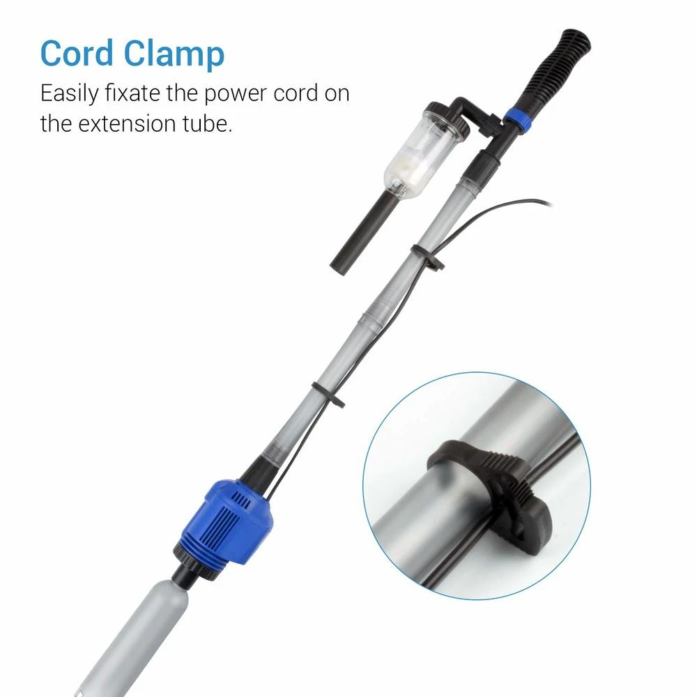 Sunsun HXS-02 Electric Aquarium Automatic Fish Tank Cleaner Water Change Vacuum Gravel Extractor Sand Washer Filter Pump