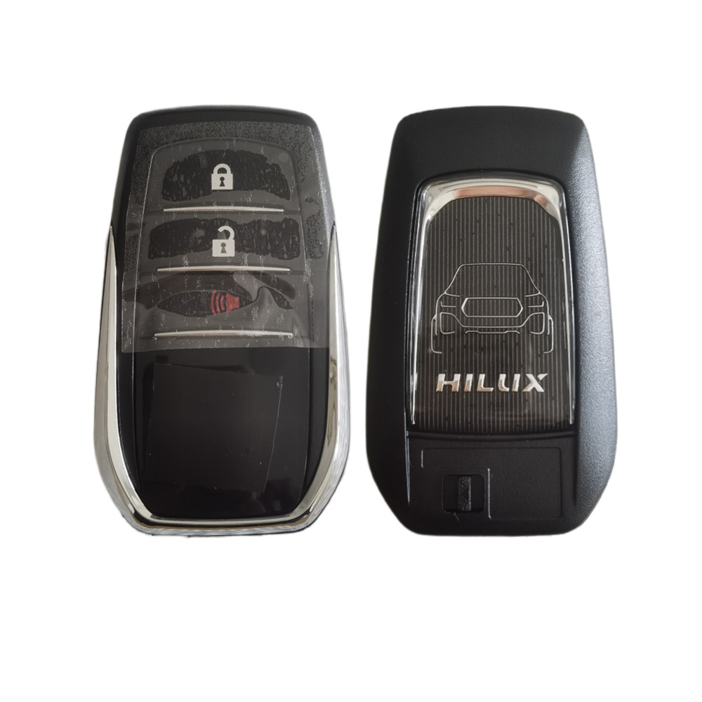 Carcasa de llave de coche con tarjeta inteligente, mando a distancia para HILUX SW4, INOVA, FORTUNER, LandCruiser 0010, 0182, 0020, 2110, KD/VVDI 80e5