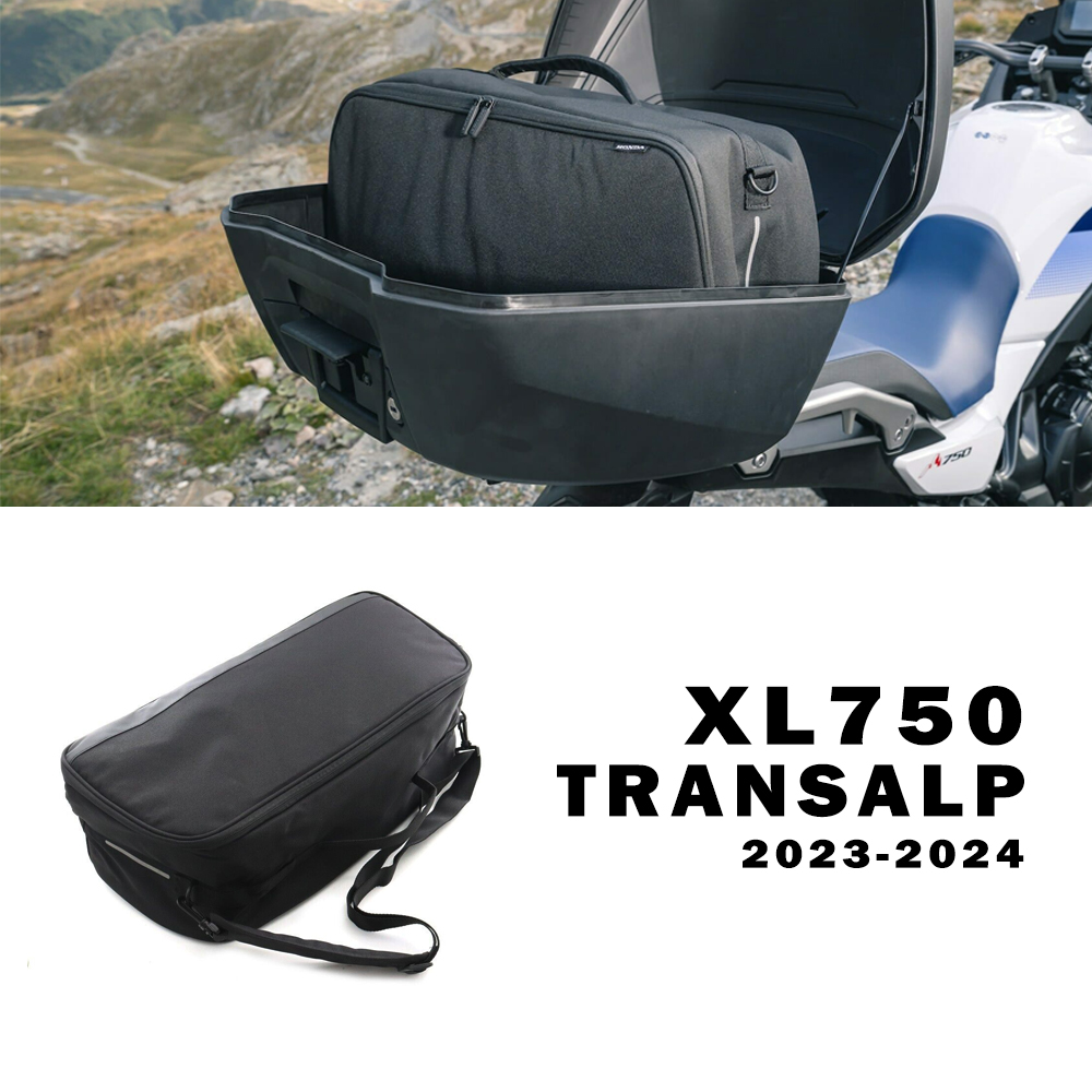 XL750 Transalp Accessories for Honda XL 750 2023 2024 Motorcycle New Top Box Storage Bag Side Case Inner Waterproof Nylon