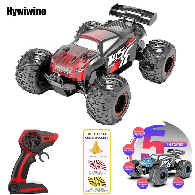 RC Car Racing Drift 20KM/H High Speed 2.4G 1:18 All Terrain Climbing Off Road Light Children Racing Car Toys Gift