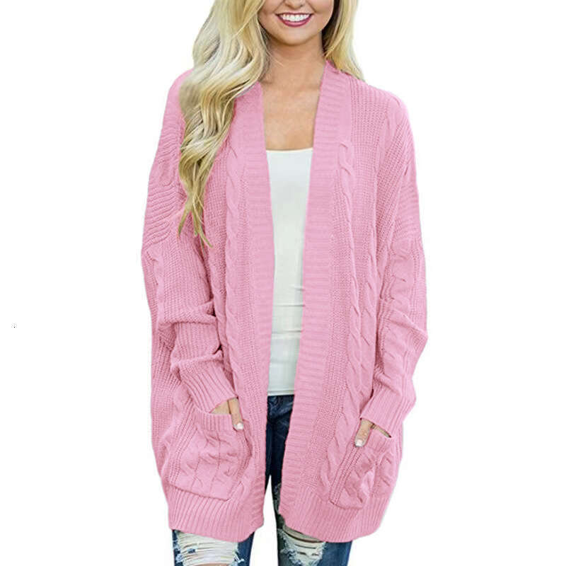 New autumn clothing products: cardigans, sweaters, women's mid to long knitted tops, jackets, plus sizes