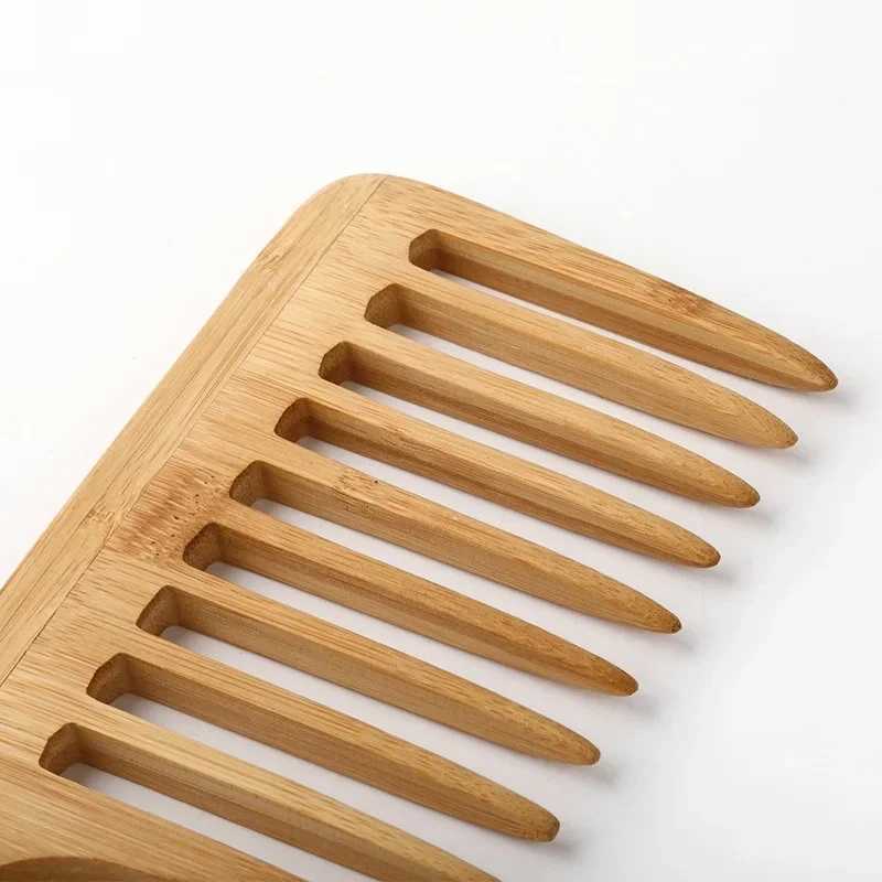 Nanzhu Comb Mens Barber Styling Set Bamboo Barber Tools Mens Barber W241112