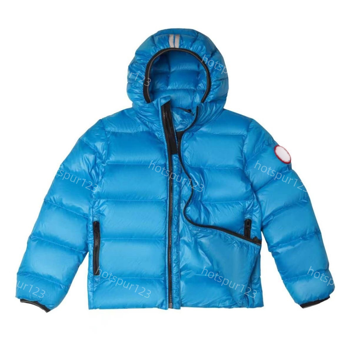 Kid down coat baby clothes girls boys jacket luxury clothe 100% goose filling with letter F Warm and comfortable kids coats