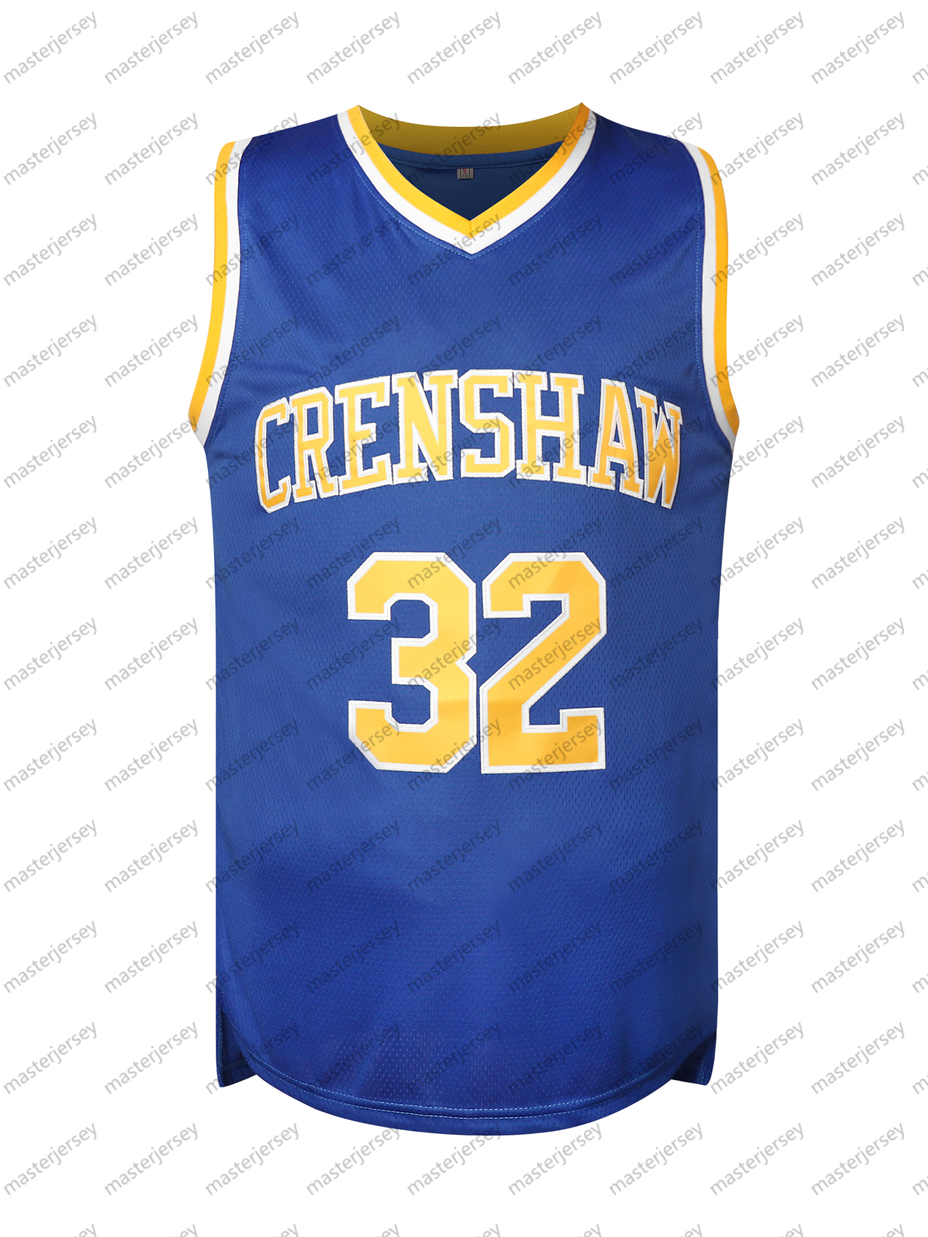 #32 WRIGHT Men's Basketball Jersey Sweatshirt - Embroidered Movie Mesh Letters & Numbers, Crew Neck Sleeveless Training Vest, Loose Fit Athletic 