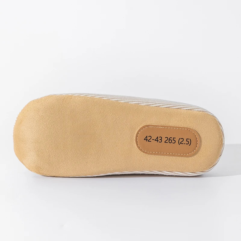 Unisex Home Slippers Soft Fur Slippers Warm Indoor Flat Slides Nonslip Couples Shoes Bedroom Light Slience Flats Autumn Spring 241112