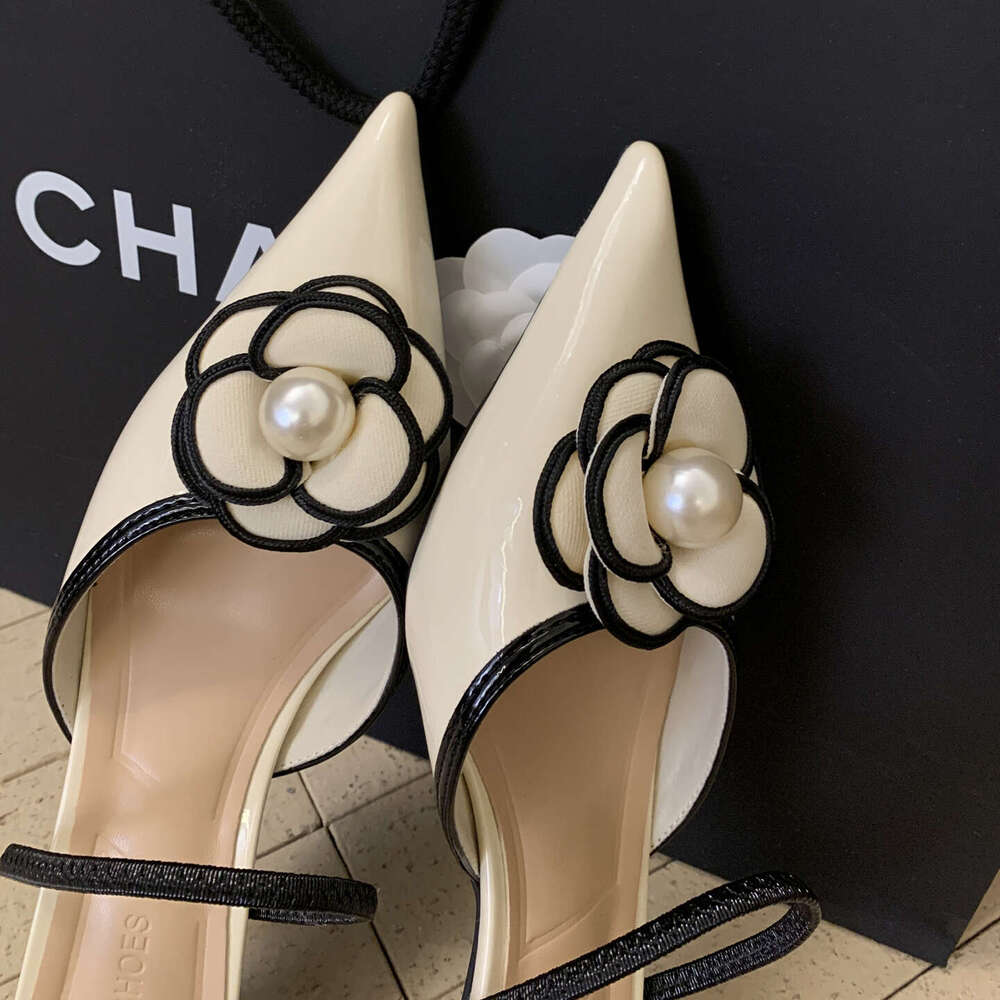 Pointed Toe High Heels Designer Sandals Female Summer Elegant Fashion Pumps Woman wer Mule Slippers Women
