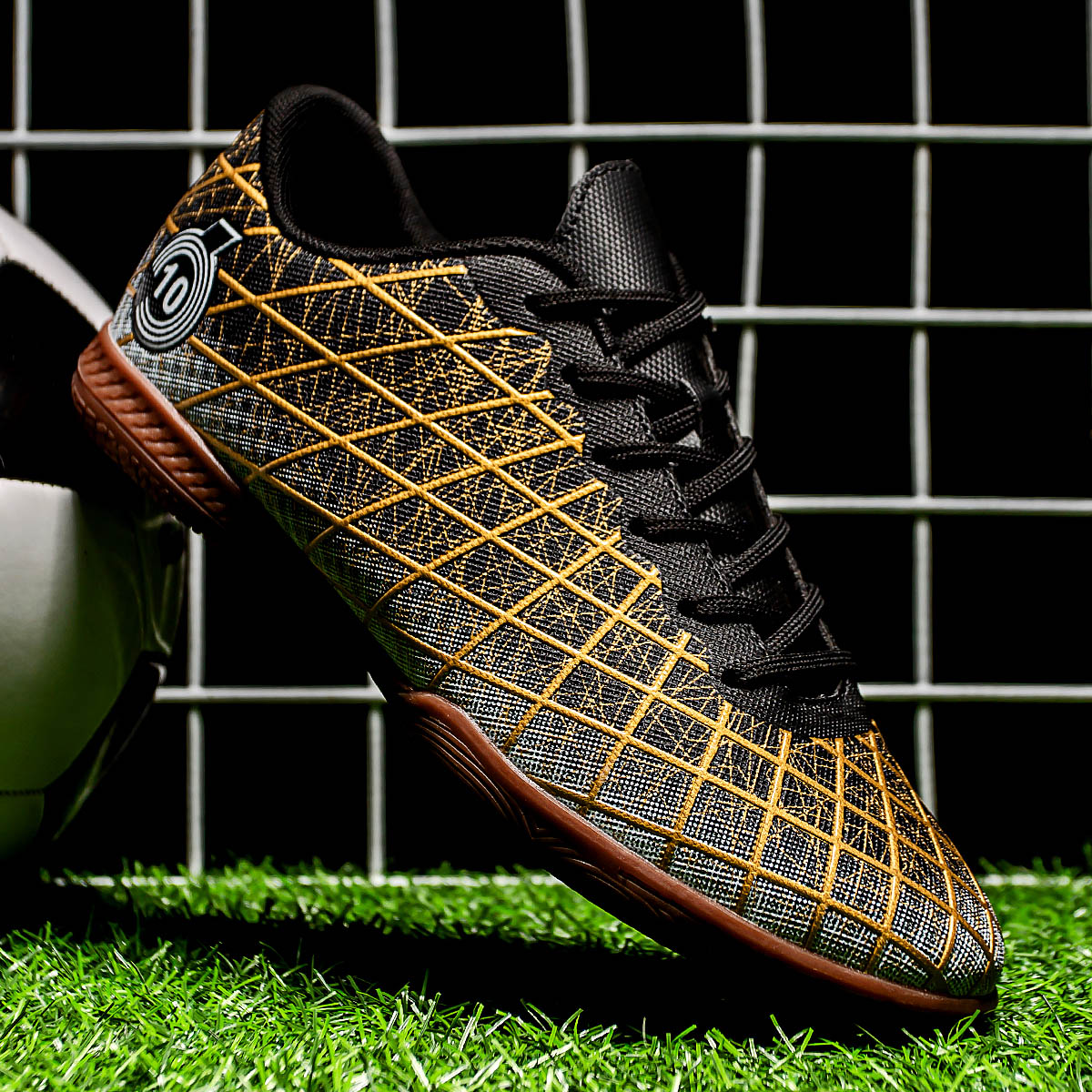 New Men Soccer Shoes Football Boots Futsal Hot-selling High-quality Training Shoes Comfortable Waterproof Match Futsal Indoor