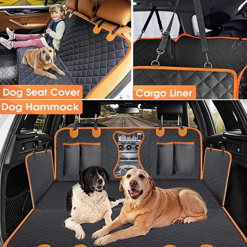 Dog Car Seat Cover Mattresses Waterproof Pet Transport Puppy Carrier Car Backseat Protector Mat Auto Hammock For Small Large Dog 44af5