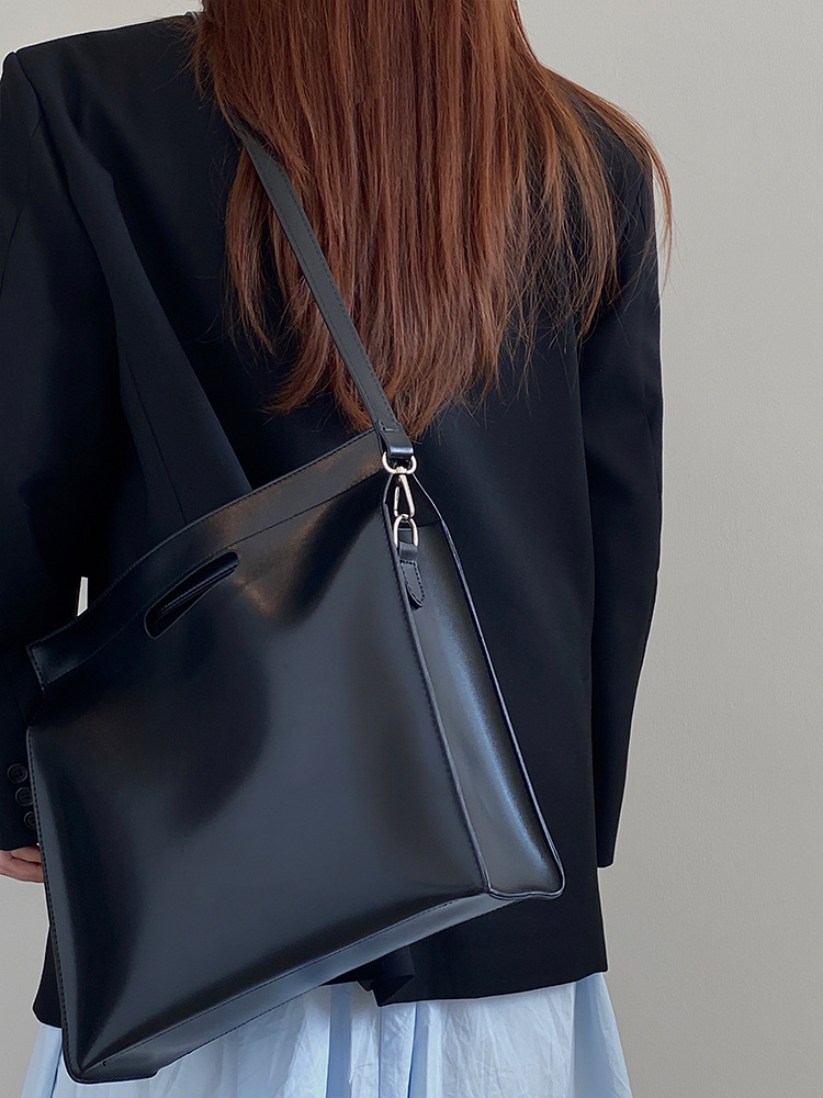 Bags for women leather handbags Large Capacity minimalist documents Women's bag tote work and commuting file Bags big handheld