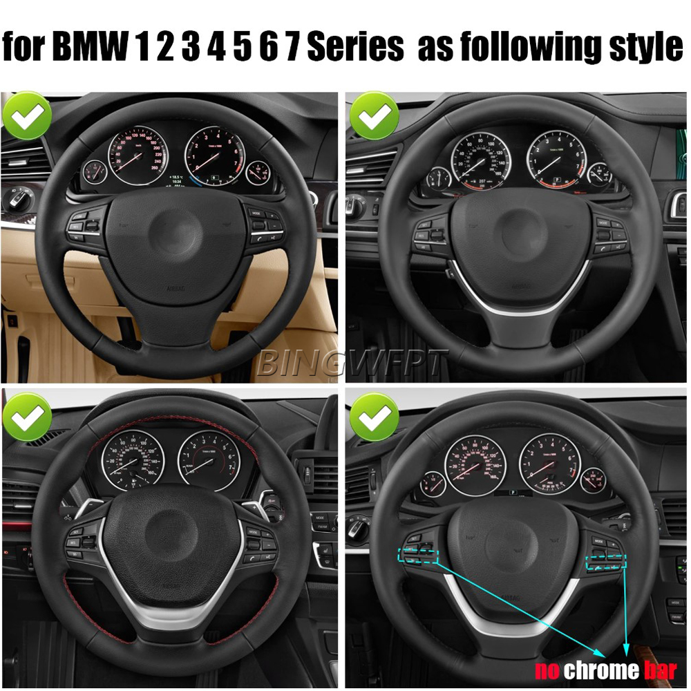 Left/Right Steering Wheel Control Knob For 1 2 3 4 5 6 7 Series F20 F21 F22 F23 F30 F31 F32 F33 F10 F01 F02 F03