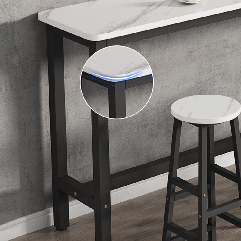 Countertop Wall Dining Tall Paris tail Drink Bar Counter Table Nightclub White Tavoli Da Pranzo Lounge Furniture