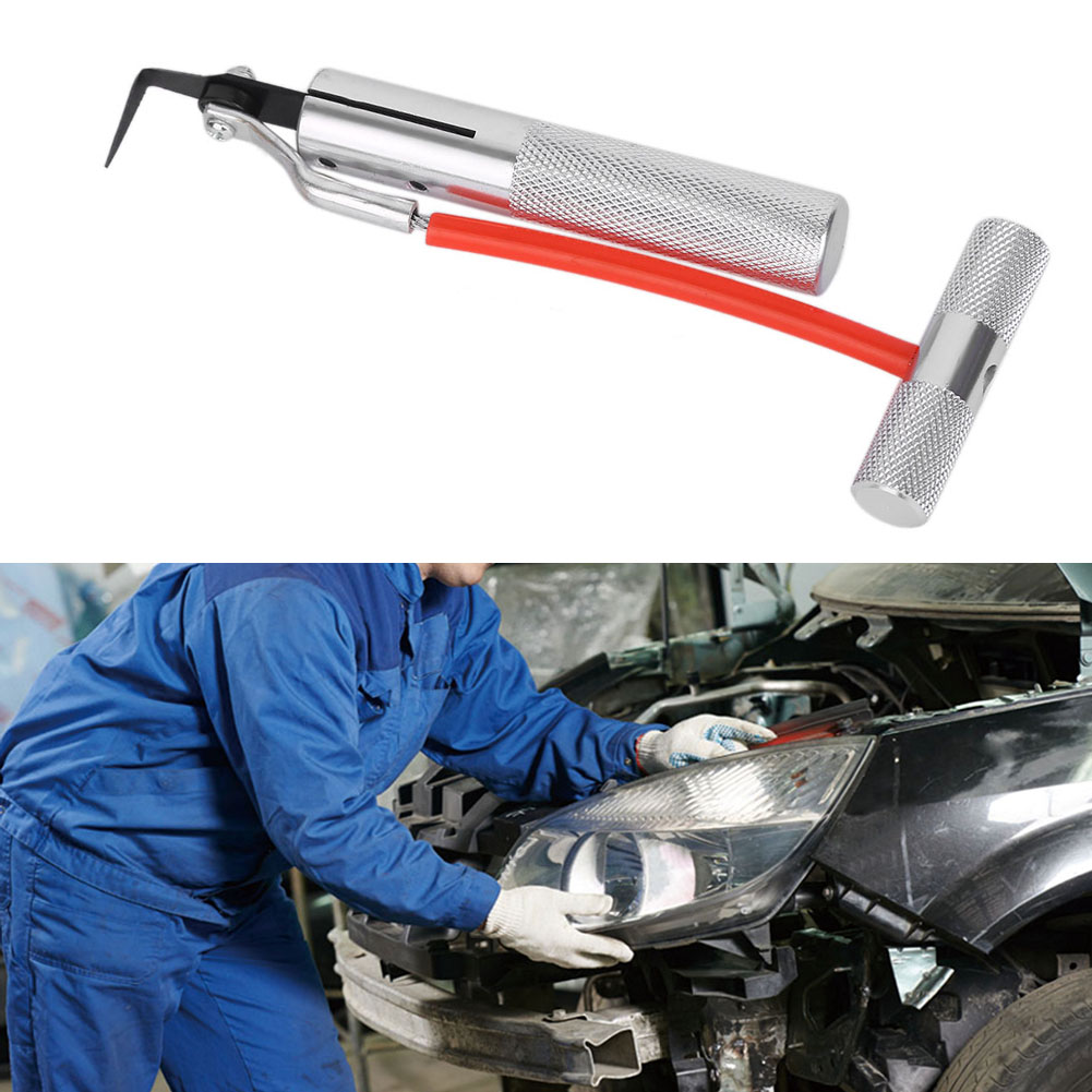 Car Windscreen Cut Out Tool Steel Auto Windshield Window Glass Removal Tool Long Non-slip Handle Grip Wear Resistance