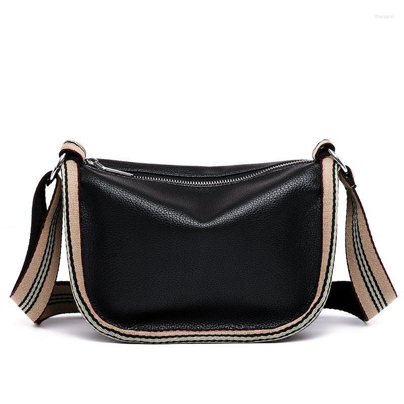 2025 NEW 2025 NEW 2025 NEW Bag Fashion Full PU Good Quality Autumn And Winter Women's Fashionable Simple Shoulder Wide Strap Crossbody zhanyishen
