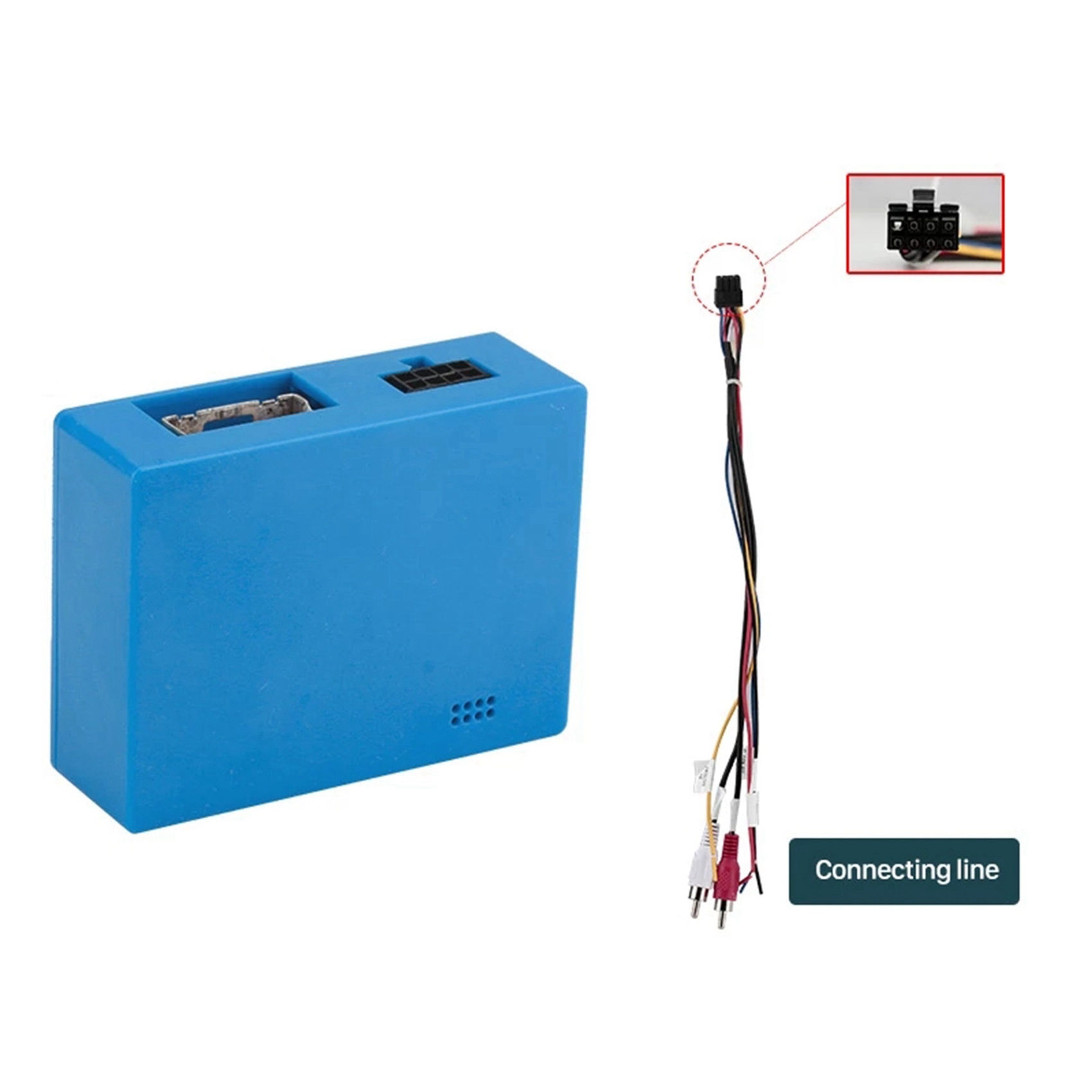 Car D2B Digital Data Optical Fiber Decoder Most Box Car Radio Adapter for Mercedes Benz ML CL SL E C S CLK Class