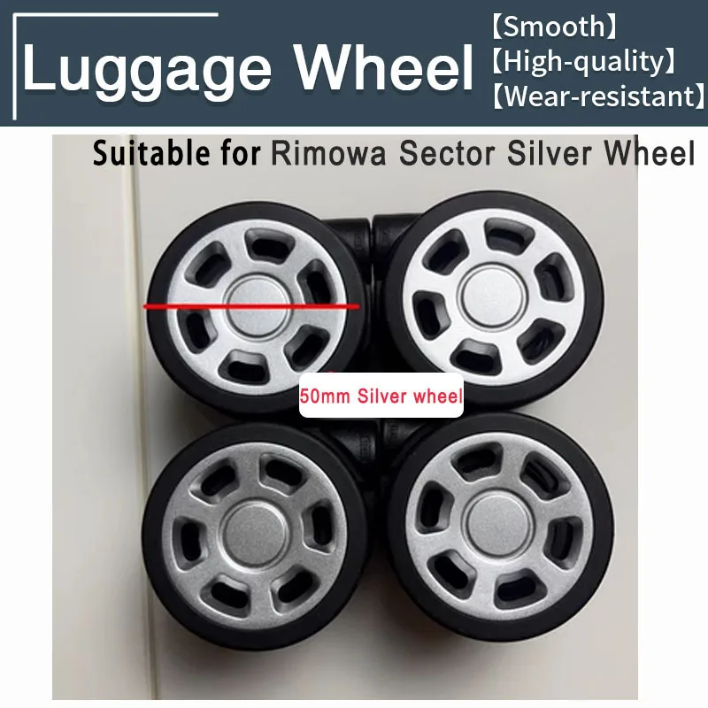 Suitable For Rimowa Brand Wheel Suitcase Pulley Roller Luggage Suitcase Load-bearing Wheel Suitcase Wear-resistant Casters