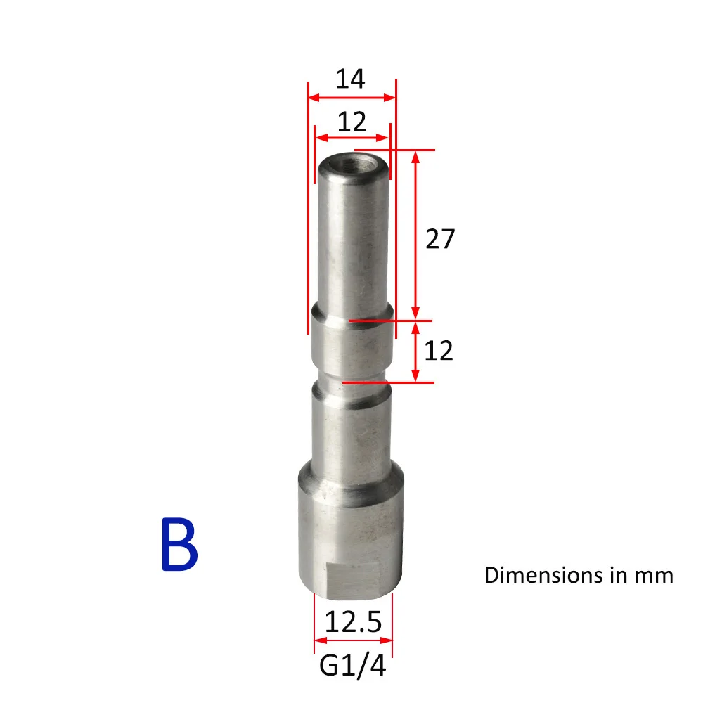Snow Lance Adapter Foam Gun Fitting for Nilfisk-Kew Alto WAP IPC Portotecnica Professional High Pressure Washers