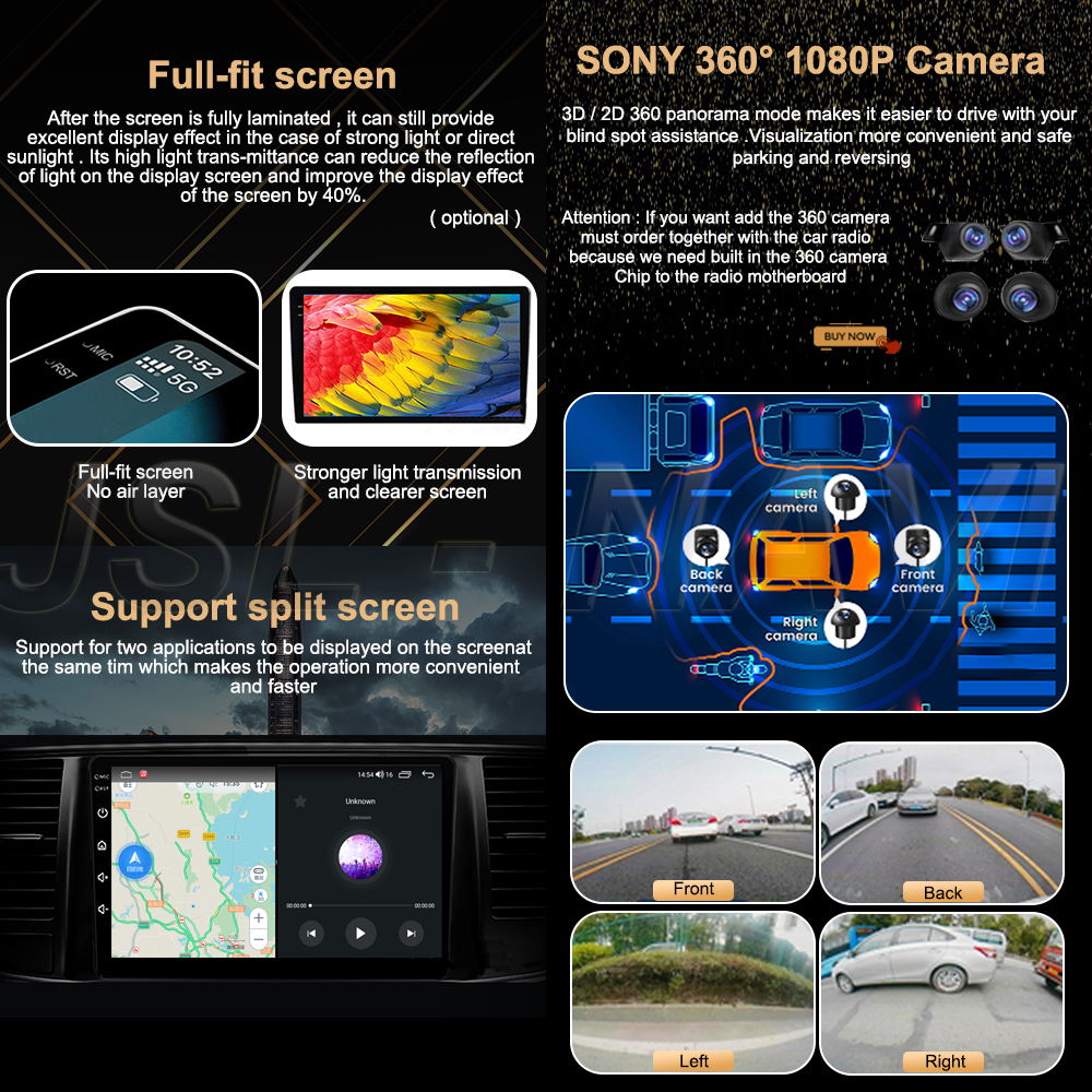 Android 13 Carplay Auto Car Radio For Chevrolet Silverado 3 GMTK2 2014 2015 2016 2017 2018 Multimedia Video Player GPS Stereo 4G