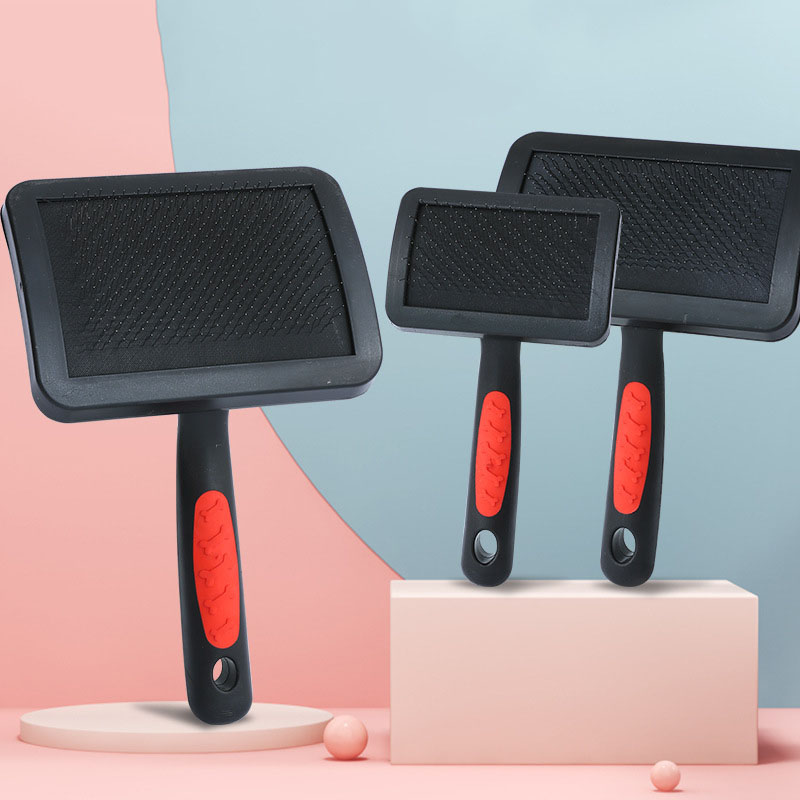 Dog hair removal needle brush smooth massage tool dog cat comb pet product accessories Free shipping