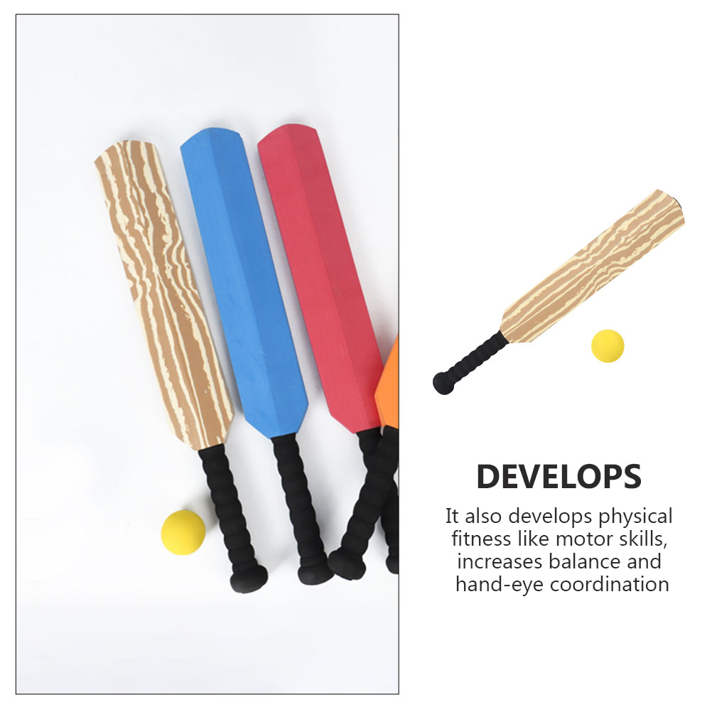 Kids Bat Toys ddmysmile Cricket Sports Children Outdoor Play Indoor Game Activities For Parent-Child Smile