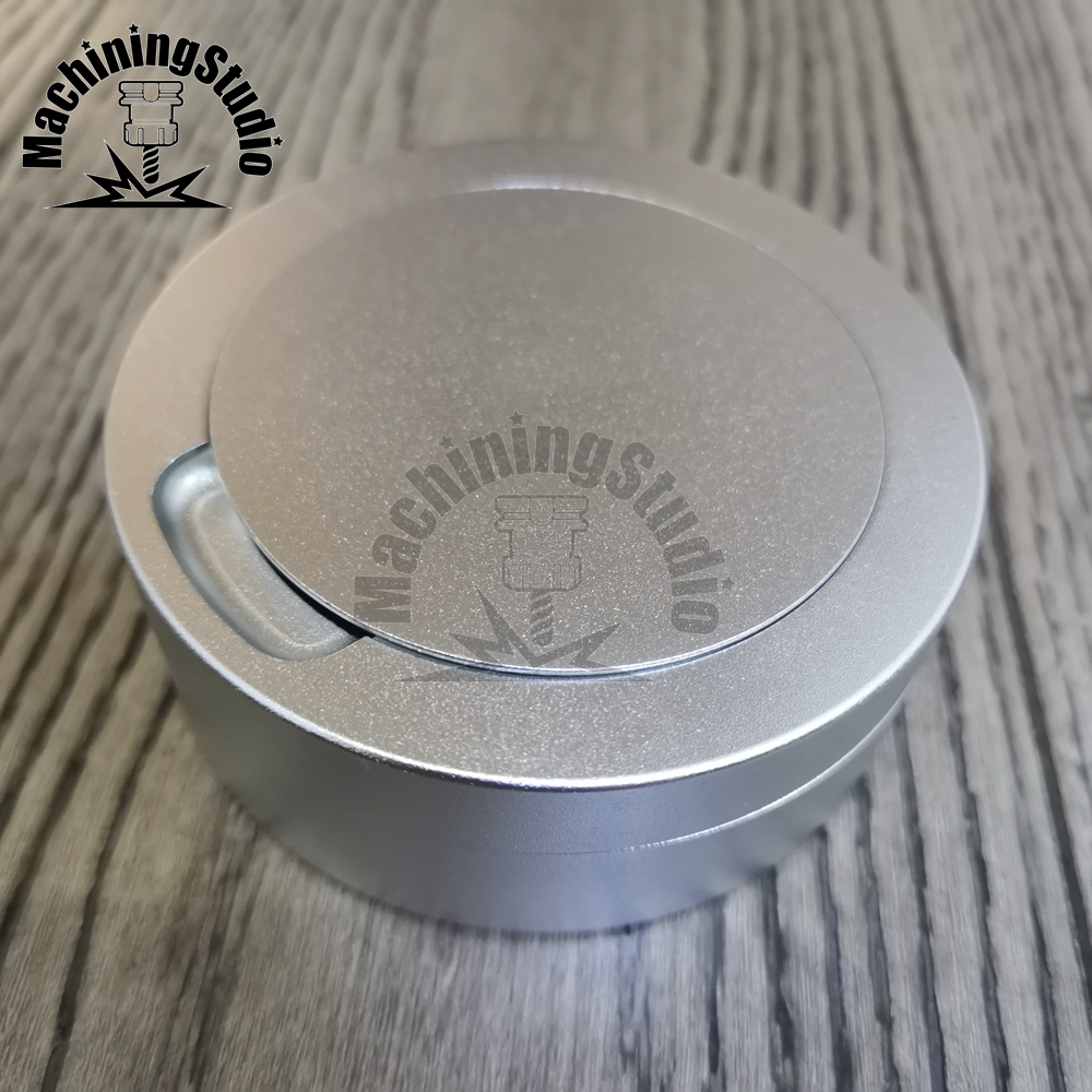 Aluminum Snus Cans Snuffbox with Lid Customized Logo 3 Layers zyn metal can