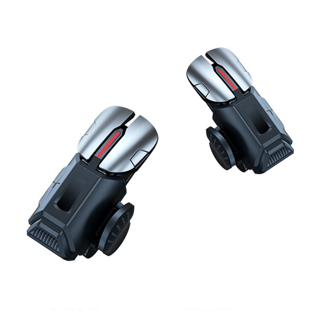 Phone 2Pcs G21 ddmysmile Mobile Game Trigger For PUBG Phone Game Controller 6-Finger Aim Shooting Triggers Latency-Free Control Ddmysmile Joysticks Sm