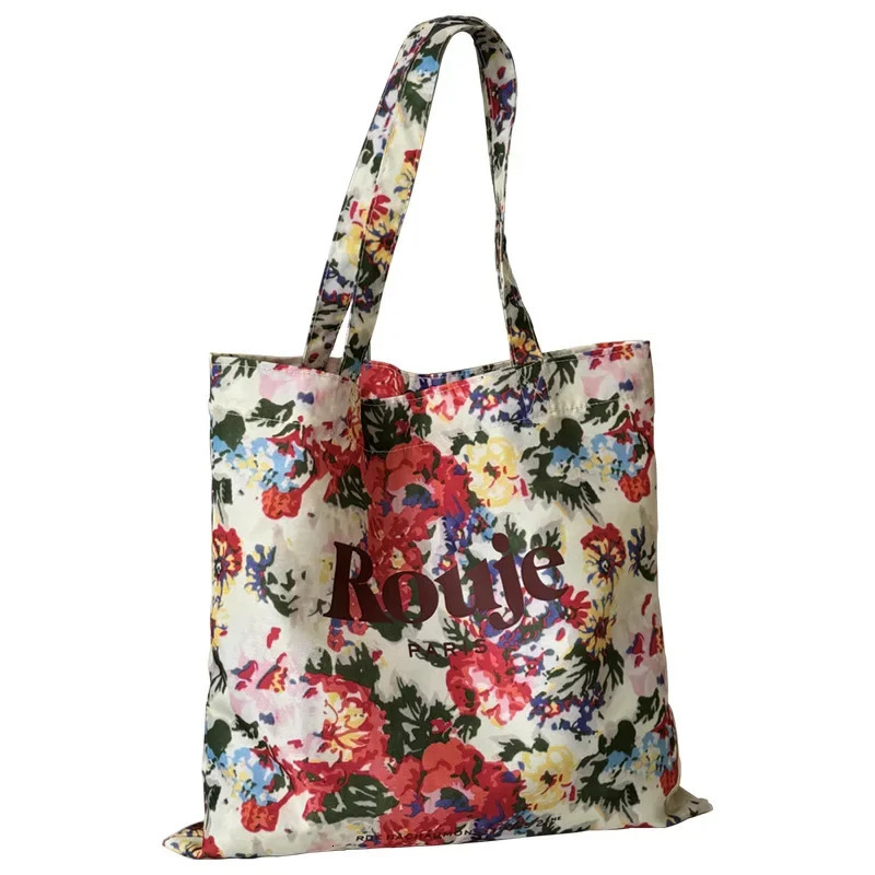 Ins Blogger Rou je Fashion Canvas Bag Blue Grid Printed Shoulder Bag Fashion 241111